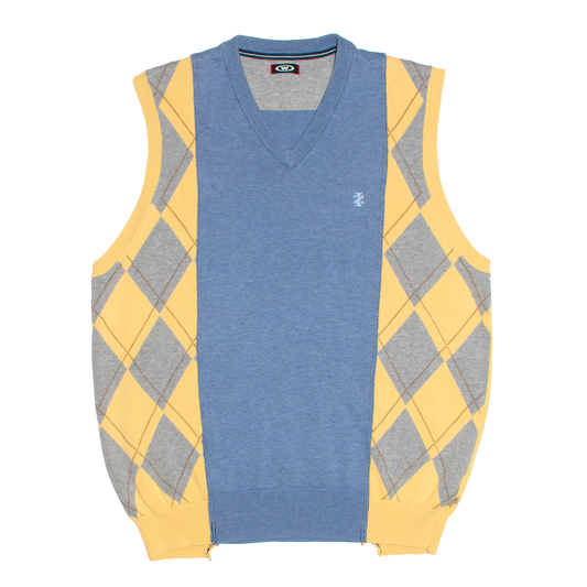 PATCHWORK SWEATER VEST #2