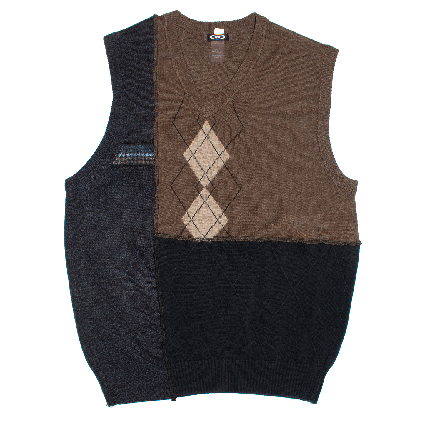 PATCHWORK SWEATER VEST #3